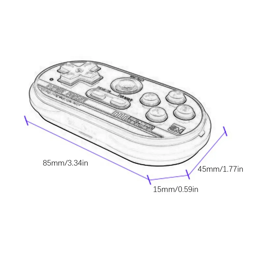 8 битов ручной Мини двойной Классический игровой консоли Mipad90SM ТВ видео 20