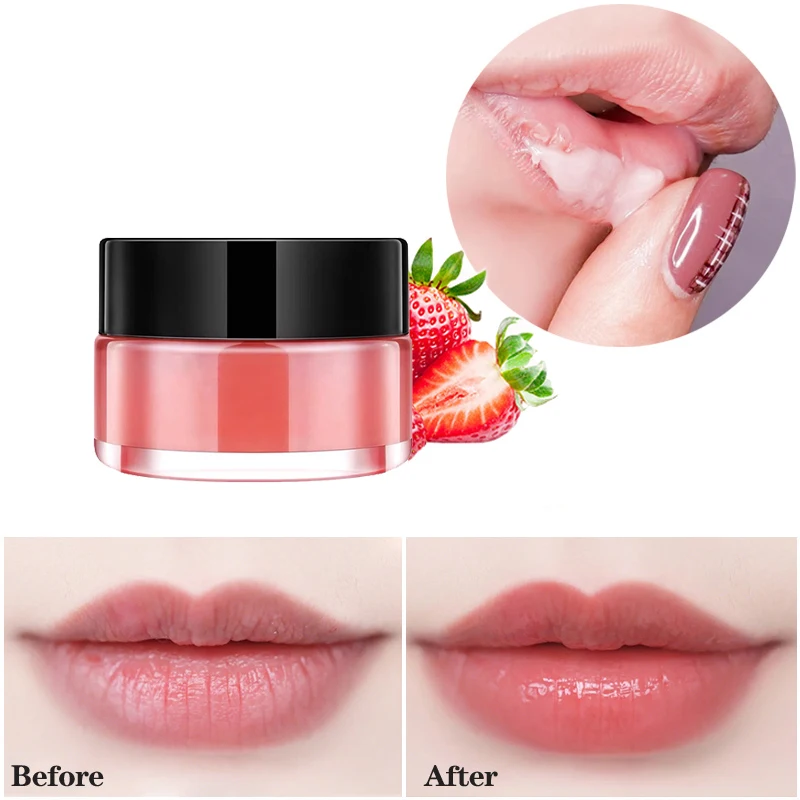 Маска для сна губ уход за ночным сном увлажняющий бальзам розовый отбеливающий