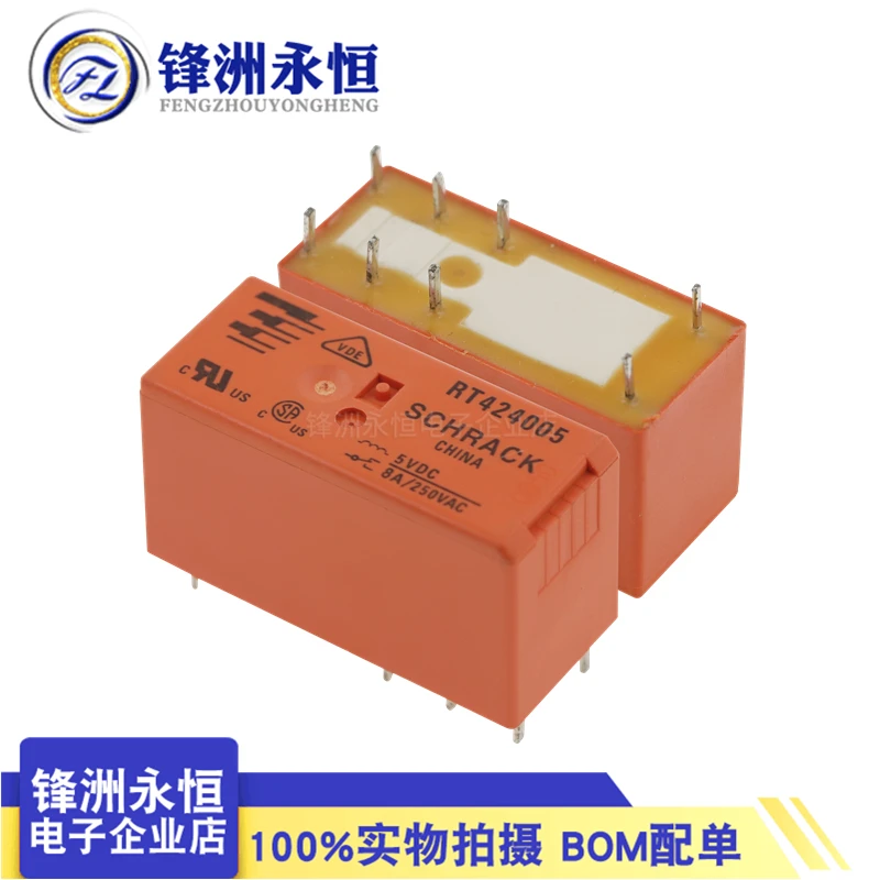 Оригинальное реле RT424005-012-024V 5 шт.-1 лот