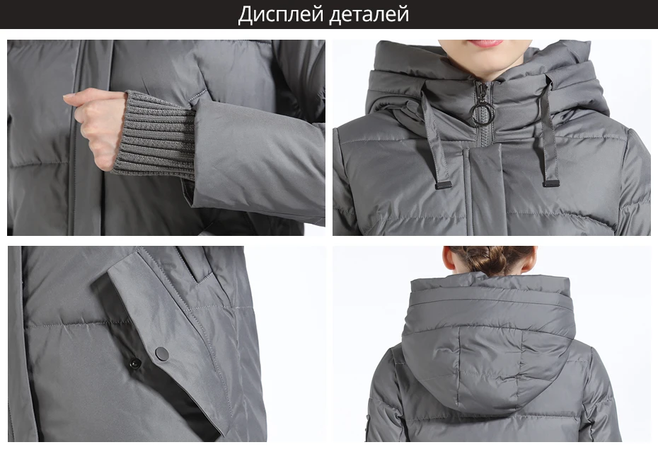 GASMAN Длинные Пуховики Женские Зимние Новая Зимняя Коллекция Зимнее Пальто Мод Для Женщин в Европейском Стиле Зимняя Куртка Женская С Капюшоном Женский Пуховик Свободного Покроя