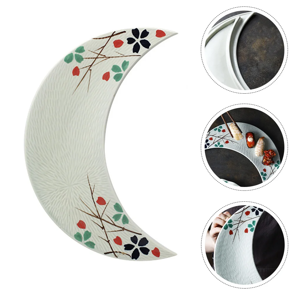 

1PC Japanese-type Sushi Serving Plate Creative Dessert Sushi Plate Tableware