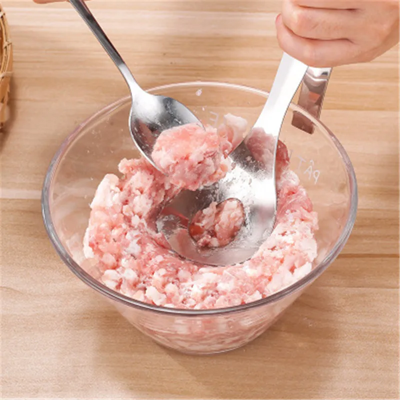 

Meatball Maker Spoon Stainless Steel Non-Stick Cooking Tools Kitchen Gadgets