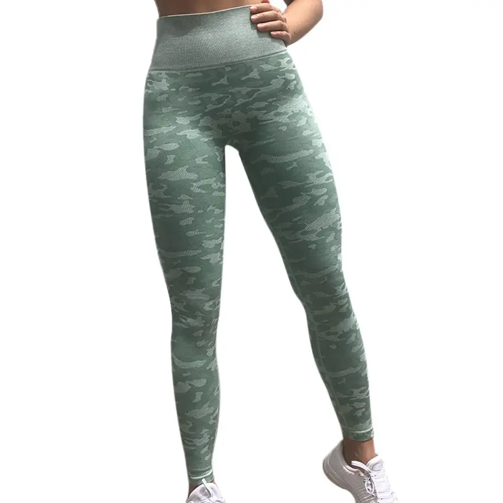 

Tights Camouflage High Waist Fitness Yoga Fitness Pants Yoga Pants Workout Running Sport Pants Sports Gym Running Pants