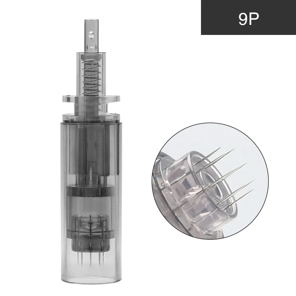 50 шт. Dr. Ручка иглы пряжки картридж иглы Наконечники 9 pin/12 pin/36 pin/Nano для электрической Микро прокатки кожный штамп терапии