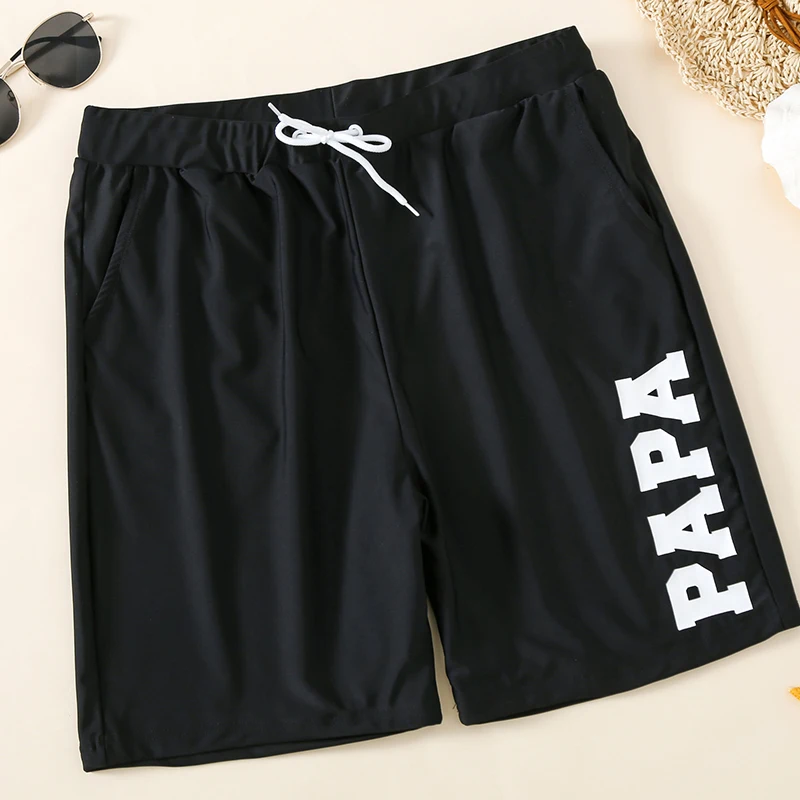 Летний купальный костюм для всей семьи с цветочным принтом Купальный мамы и