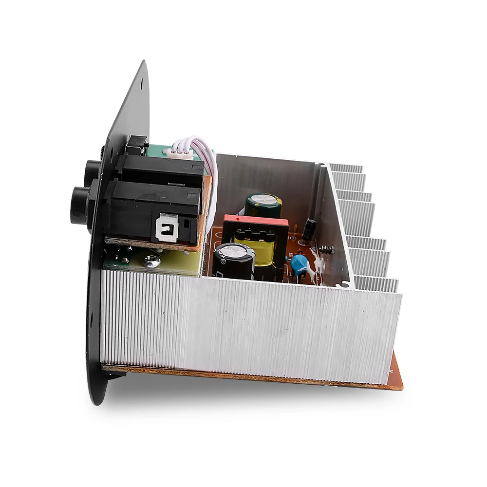 AOSHIKE Bluetooth Сабвуфер автомобильный усилитель мощности двойной микрофон 12 В 24 в 220