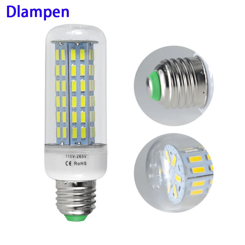 Bombilla led e27 кукурузная лампа 20 Вт Супер яркая 110 В 220 В энергосберегающая лампа для домашнего освещения 7030 78 светодиодов E 27 2200 люмен освещение