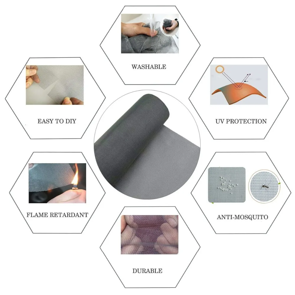 Сделай Сам окно сетка Анти Москитная ошибка комната занавес настраиваемый