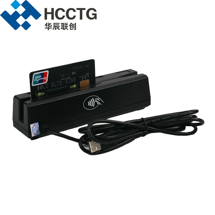

USB Mini Msr Multi-Functional Contactless Magnetic Stripe Card Reader Hcc110 (HCC-110)