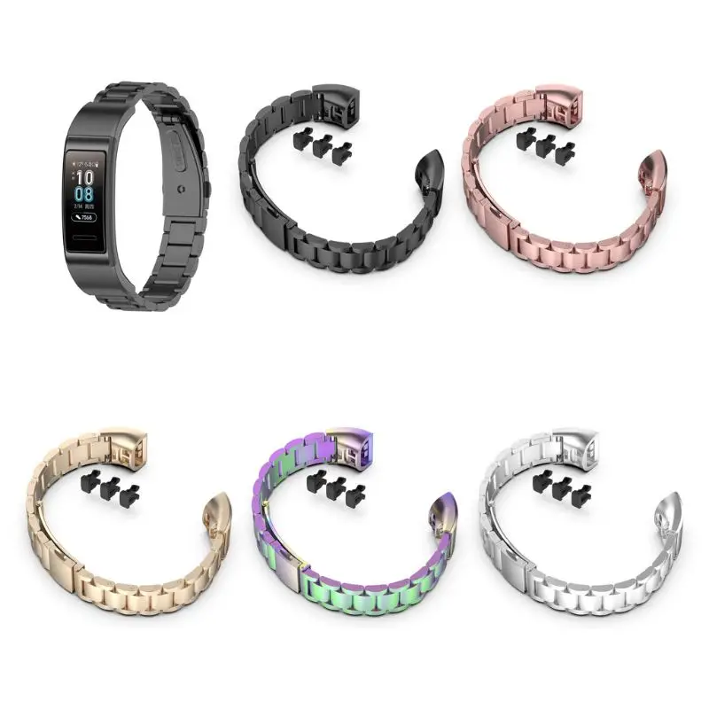 

Stainless Steel Watch Band Wrist Strap Bracelet for Hua-wei Band 3/4 Pro TER-B29
