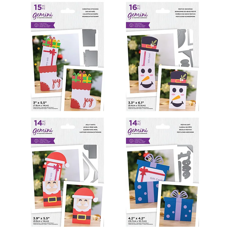 

Christmas Series Metal Cutting Dies for DIY Scrapbook Album Paper Card Decoration Crafts Embossing 2021 New Dies