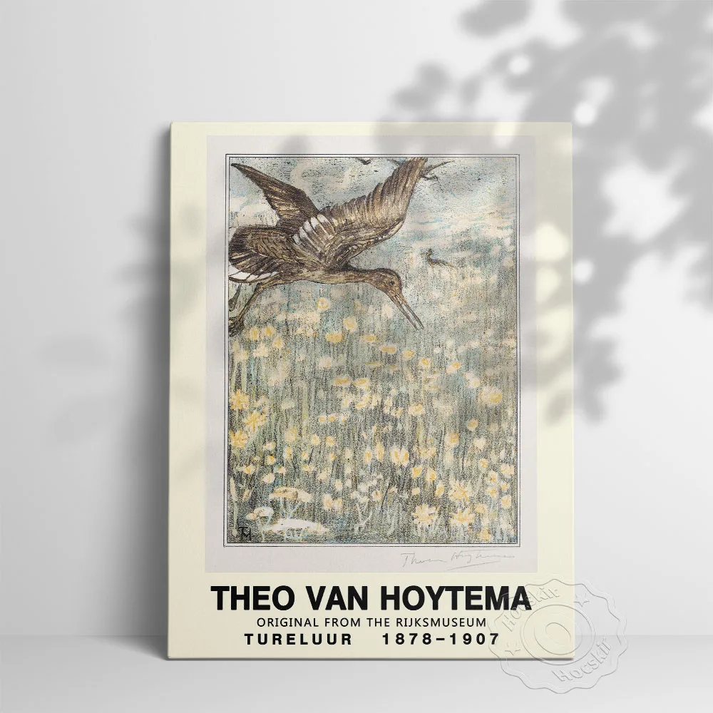Выставочный плакат Тео ван хойтема принты турелуора настенное искусство с