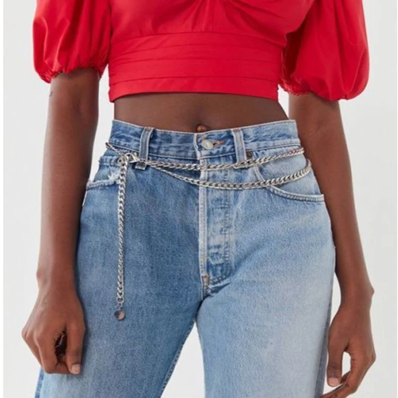 ALYXUY ретро классический сплав многослойные Длинные кисточкой цепи талии модное украшение для тела для женщин ремень цепочка Ювелирные изделия