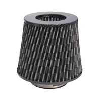 universal car air filters performance high flow cold intake filter induction kit sports power mesh cone 76mm