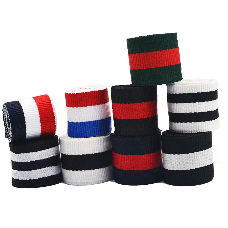 Ленты из полиэстера в рубчик трехцветная тесьма 2 ярда для шитья обуви украшения