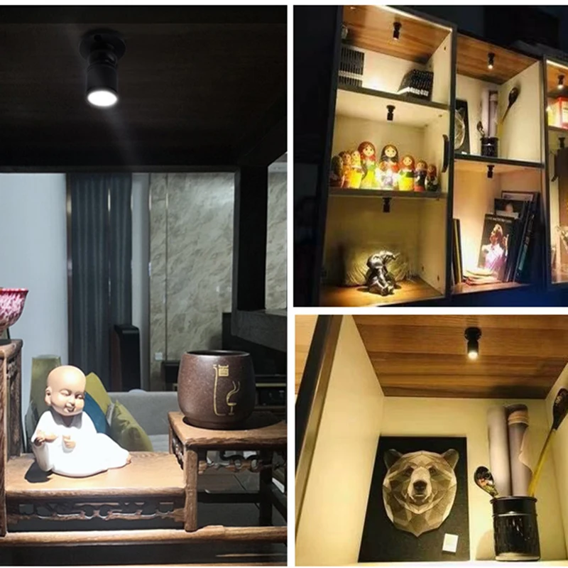 

3W LED Counter Light Mini Spotlight Showcase Light Jewelry Light Wall Mounted Wine Cabinet Cabinet Light Jewelry Spotlight