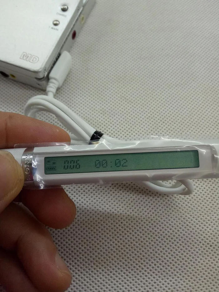 RM-MC38EL Audio player Speaker LED Remote controller MiniDisc For Sony MD CD White color |