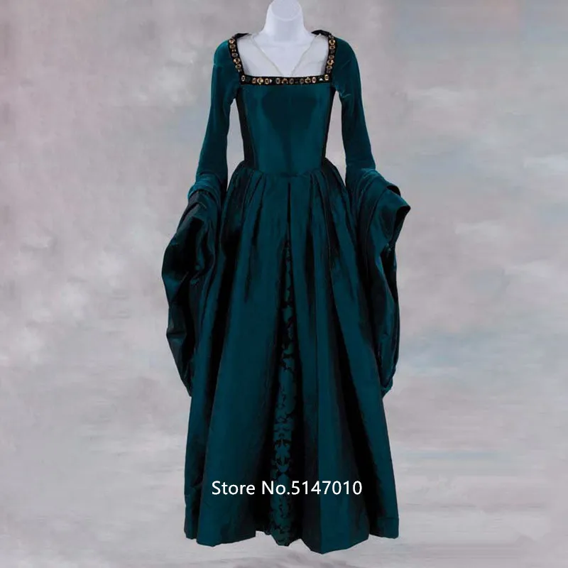 Средневековый Ренессанс костюмы на Хэллоуин для женщин взрослых Виктории Винтаж