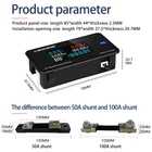 KWS-DC200 Цифровой вольтметр 0-200V Напряжение семь функций Мощность счетчик энергии светодиодный Цвет Дисплей ваттметр 0-1050100A