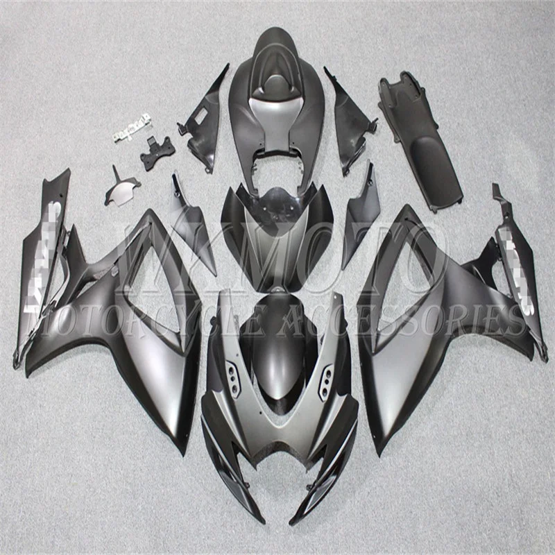 

Черный обтекатель Mstte для SUZUKI GSX-R600 06 07 K6 2006 2007, комплект обтекателей для кузова, боковое крыло, задняя панель S12