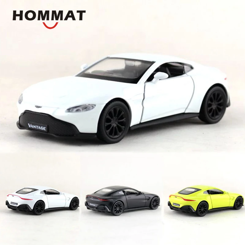 1:36 Масштаб Aston Martin Vantage модель автомобиля игрушка сплав металл литая игрушечного