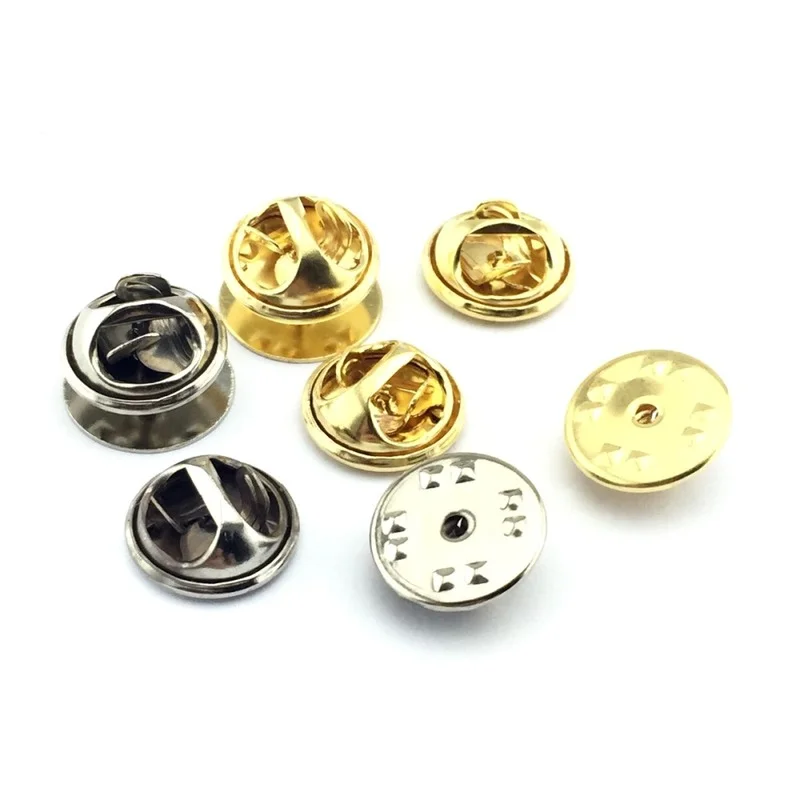 20sets/lot Gold Silver Color Brooch Base Holder Pin Badge For Diy Jewelry Making Finding 12mm Cabochon Bas |