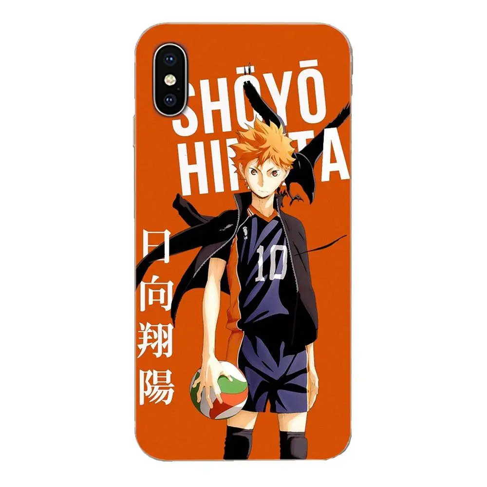 New Volleyball Anime Haikyuu Silicone Phone Cover Bag For Samsung Galaxy A51 A71 A81 A90 5G A91 A01 S11 S11E S20 Plus Ultra | Мобильные