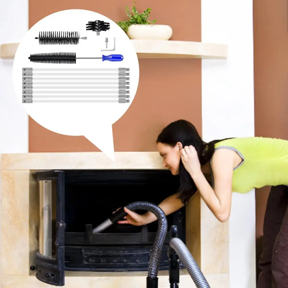 Набор кистей для труб 8 шт. набор чистки дымохода инструмент дноуглубления