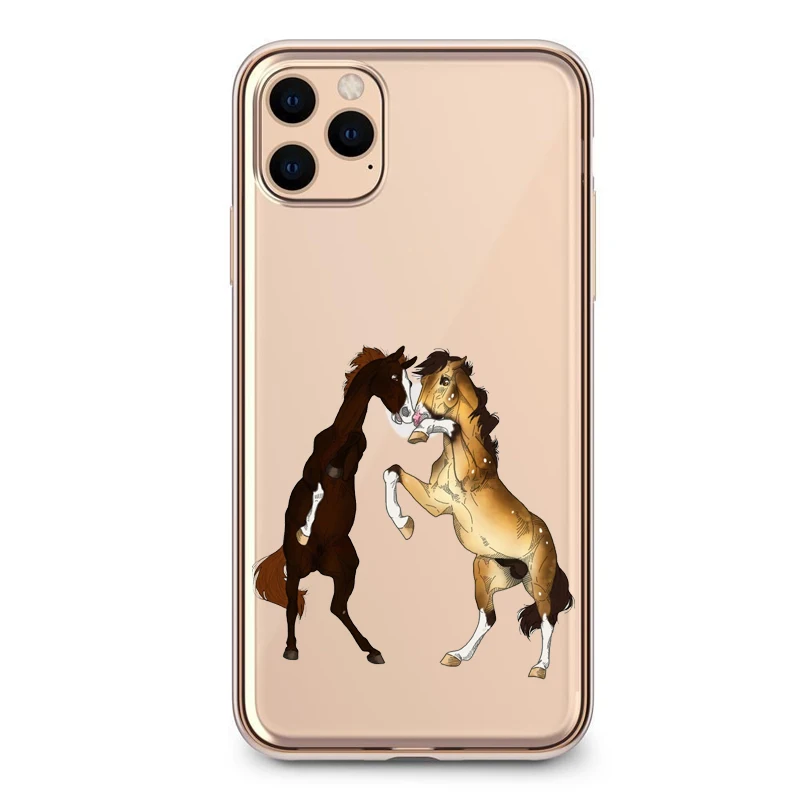 Мягкий чехол для Apple iPhone 13 12 8 7 6 Plus X XS MAX XR 11 Pro | Мобильные телефоны и аксессуары