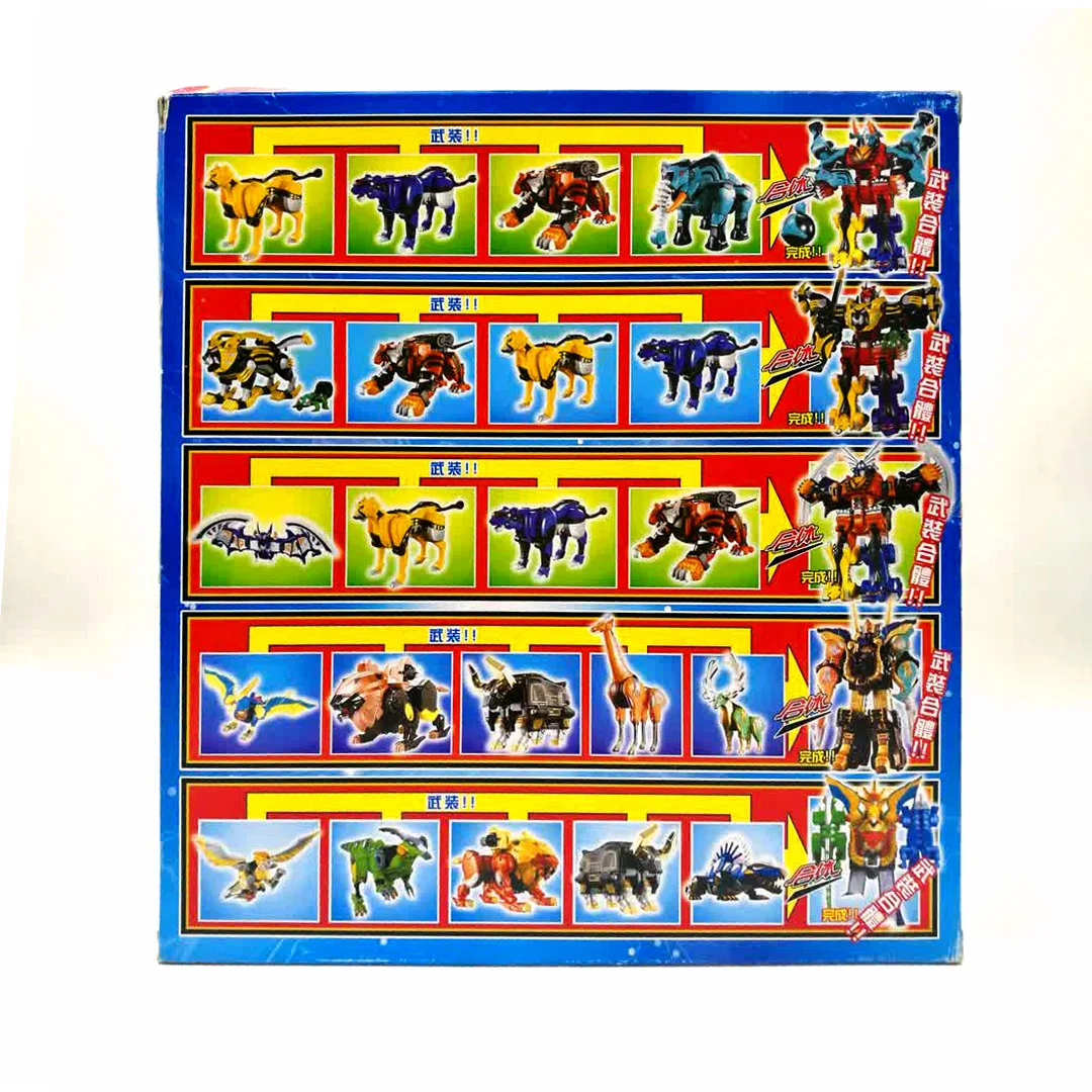 Megazords UCHU SENTAI KYURANGER Трансформация Робот динозавр Рейнджерс игрушки Фигурки для детей рождественские подарки