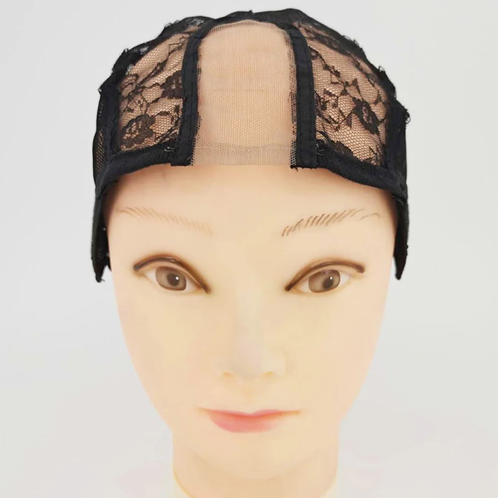 

BH-024 swiss lace net wig cap manufacturer, adjustable glueless weaving wig cap with combs