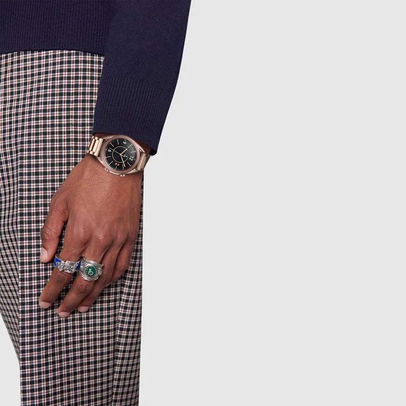 

20mm 22mm Stainless Steel Bracelet For Samsung Galaxy Watch 3 Huawei Watch GT 2 Metal Strap For Galaxy Watch 46mm 42mm Active 2