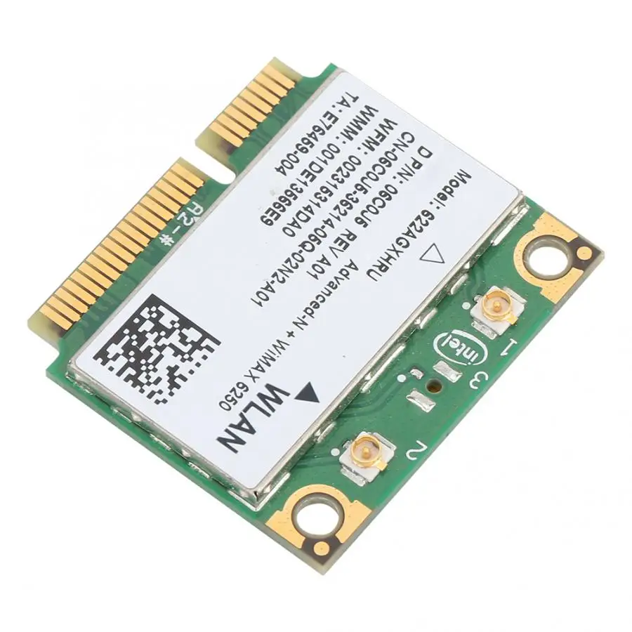 For Intel 6250AN 622ANXHMW MINI PCIE 300Mbps 2.4/5GHZ Dual-Band Wireless WIFi Network Card Laptops | Компьютеры и офис