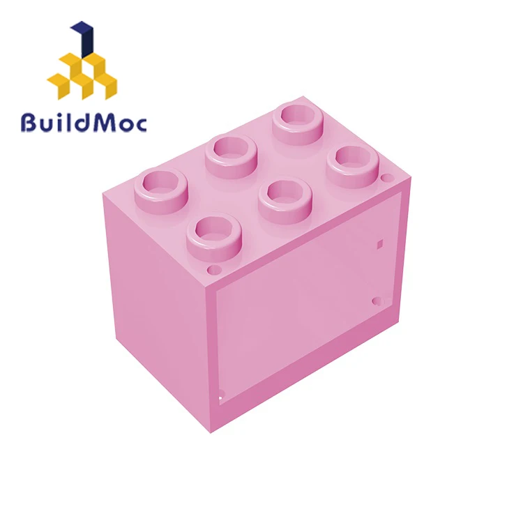 Сборные частицы BuildMOC 92410 контейнер для шкафа 2x3x2 детали строительных блоков