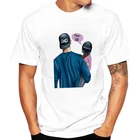 Футболки с суперпапой, мужские топы, повседневная модель, футболка на День отца, футболка с коротким рукавом, забавный подарок, футболка, Homme, модные футболки