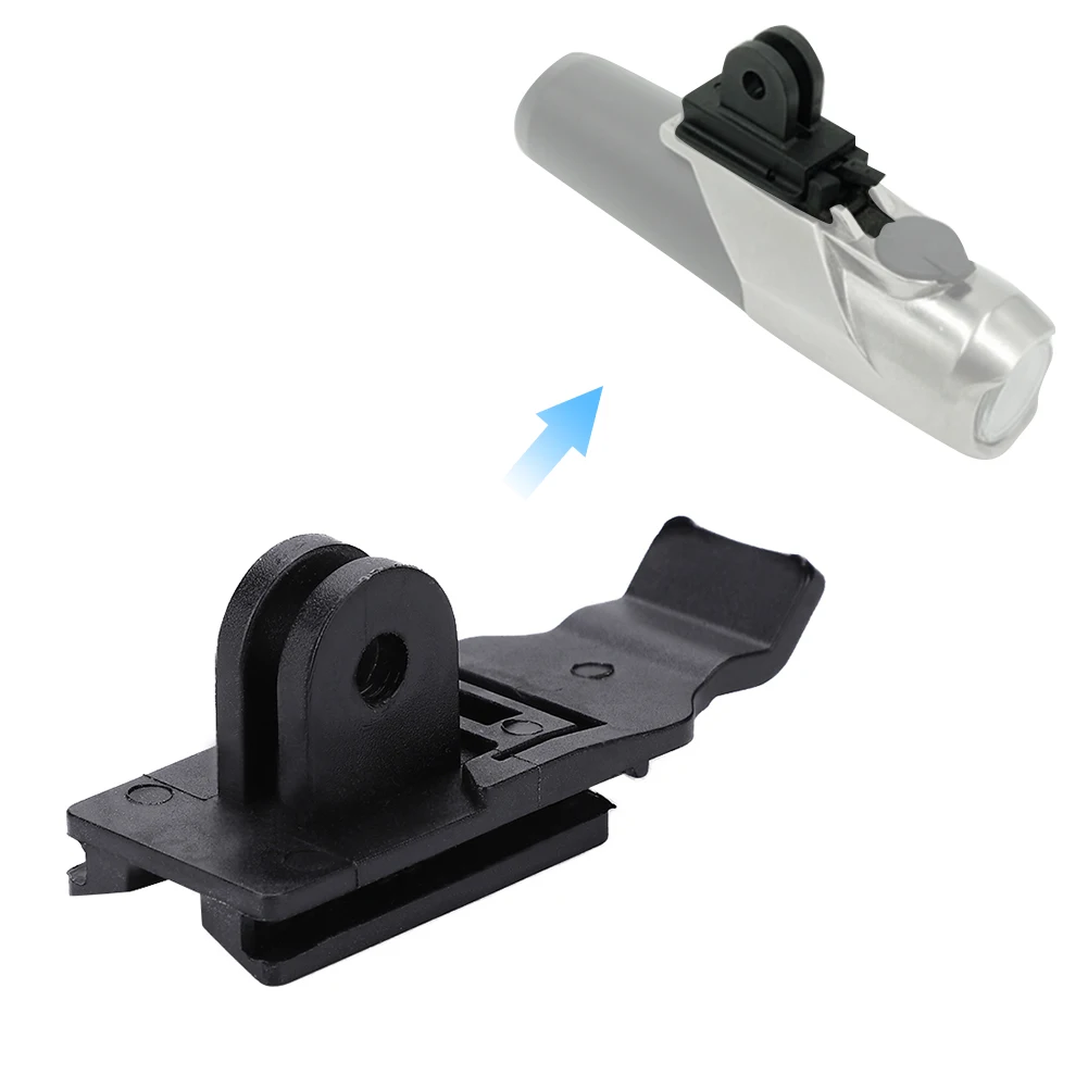 

Bicycle Front Light Flashlight Holder Adapter Bike Computer Mount Bracket Holder For Gaciron LUMINA