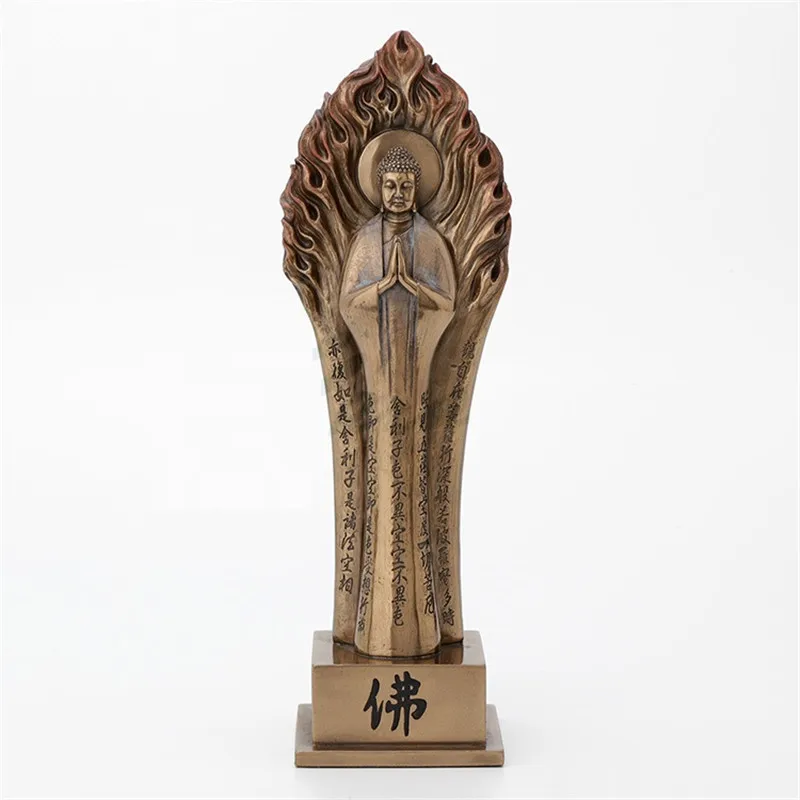 

CHINESE STYLE CREATIVE ABSTRACT SAKYAMUNI BUDDHA STATUE BUDDHA ART SCULPTURE RESIN CRAFTS DECORATIONS FOR HOME GIFT R3232