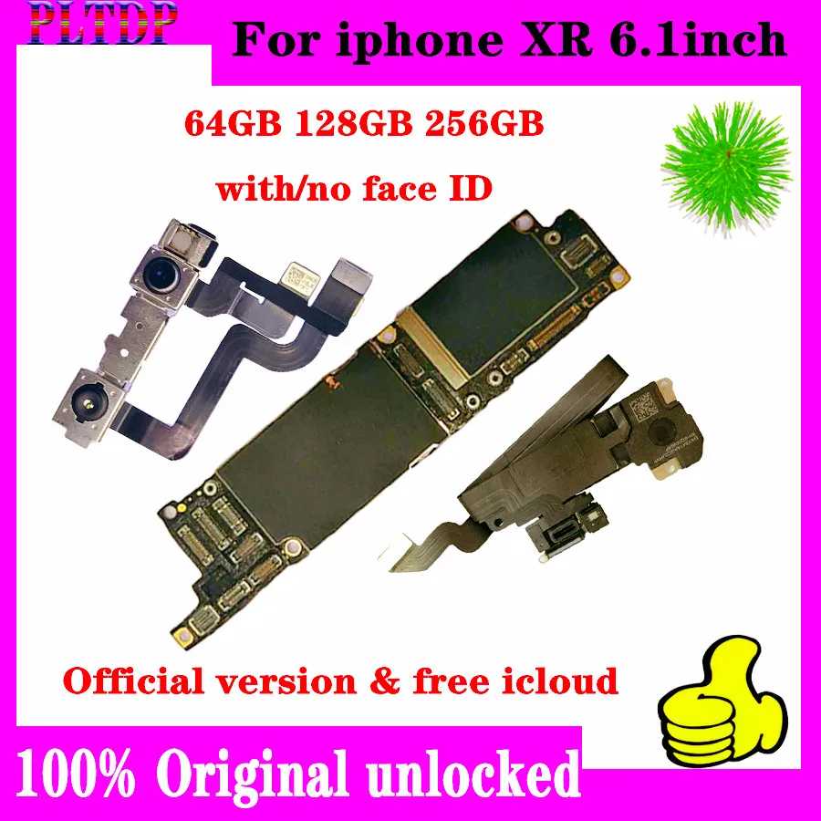 Материнская плата для iPhone XR XS Max X 64 ГБ 128 256 с/без Face ID оригинальная