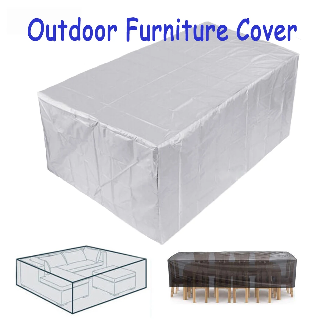 Чехлы для уличной мебели водонепроницаемый чехол патио сада защита от дождя