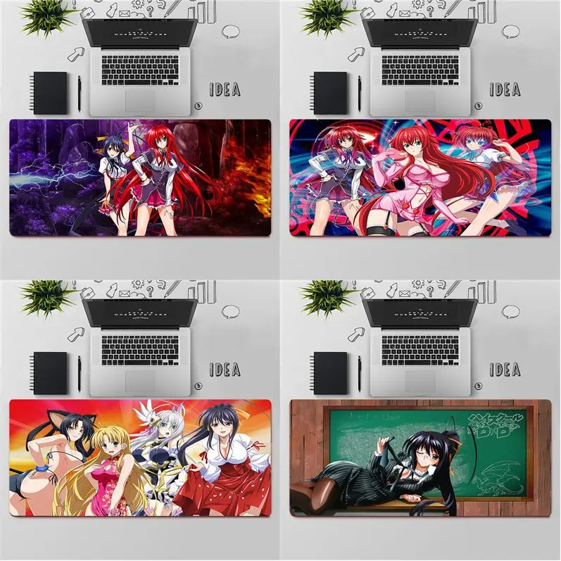 

YNDFCNB Top Quality high school dxd Natural Rubber Gaming mousepad Desk Mat Free Shipping Large Mouse Pad Keyboards Mat