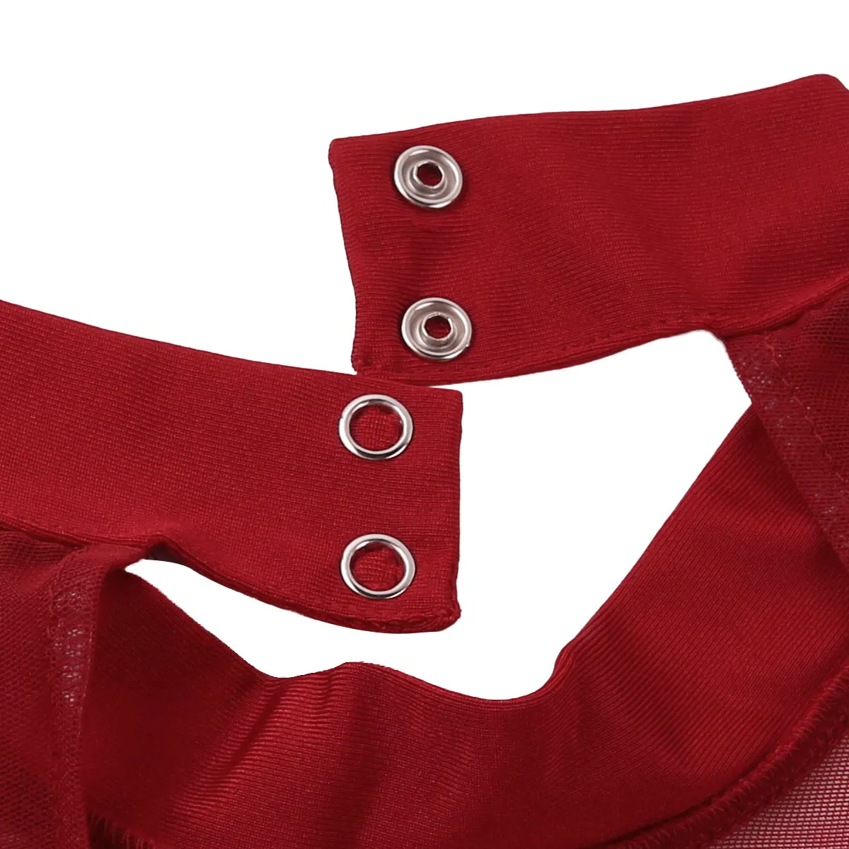 Женское балетное платье для взрослых с длинными рукавами Сетчатое латинских