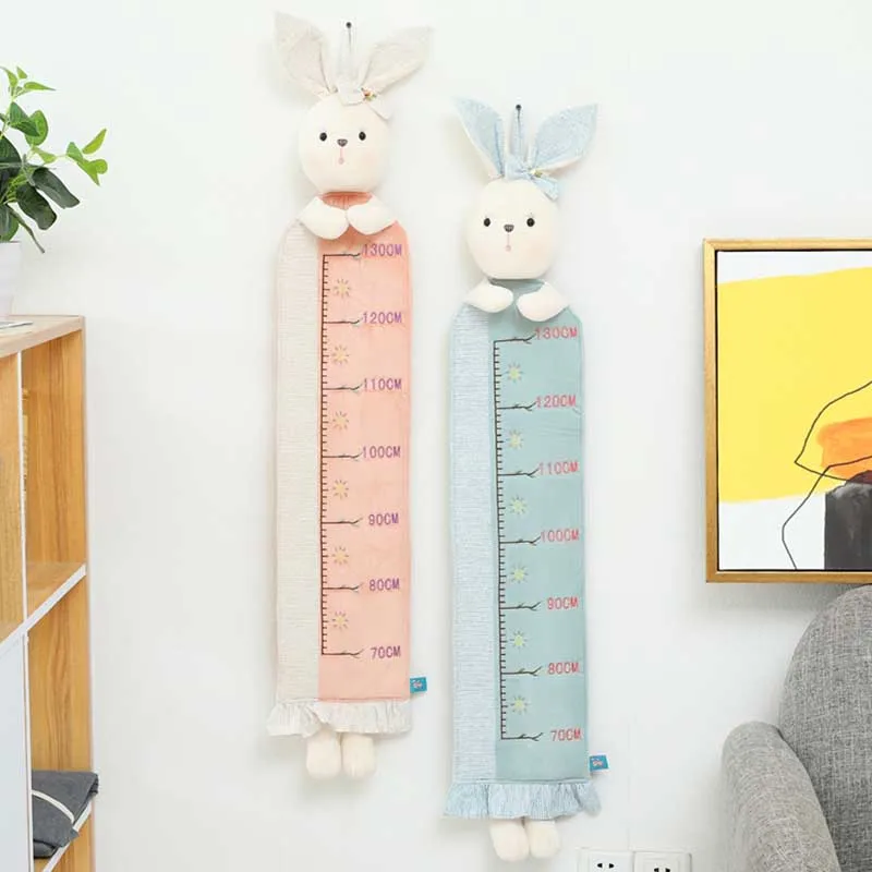 130 см 4 узора мультфильм кролик высота линейки настенные Висячие игрушки плюшевый