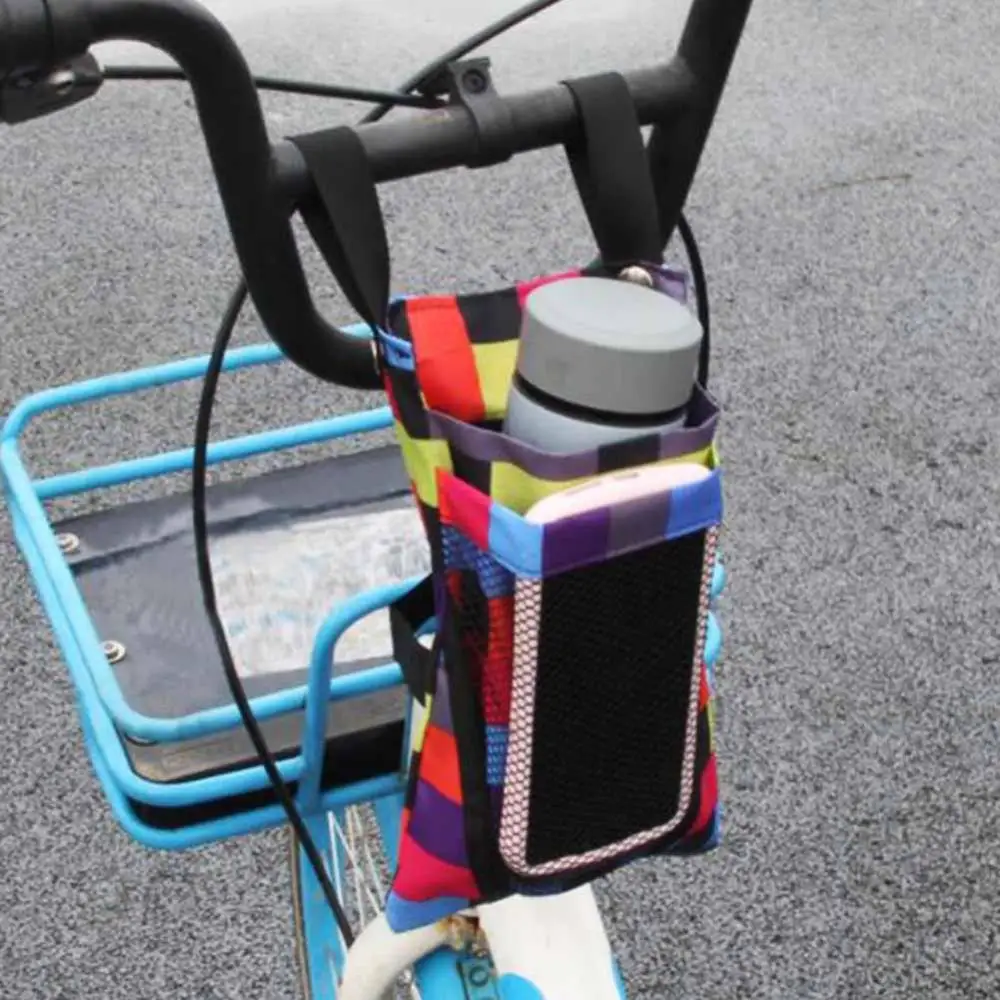 80hot bicycle motorcycle front mobile phone water bottle storage bag hanging basket bicycle basket motorcycle accessories elect free global shipping