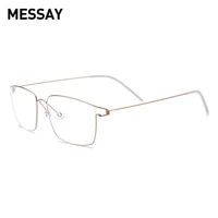 messay titanium alloy glasses frame men optical prescription lens square eyeglasses frames myopia women korean eyewear ms28624