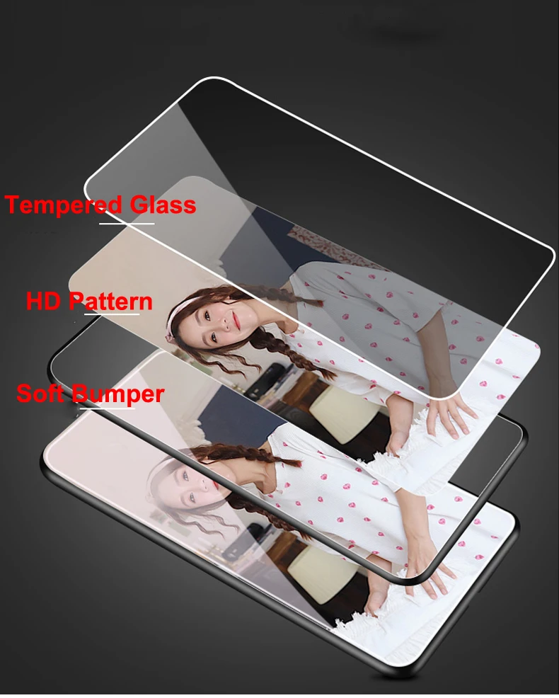 DIY закаленное Стекло чехол для OPPO Рино 5G 10X Realme Ace 3 Pro X2 X Lite K3 F11 Pro K1 R15X A77 F9 A73 F5 A3 A83 A1 аудиокассеты