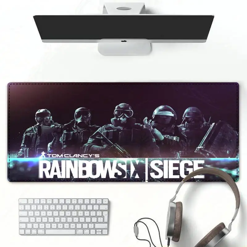 Прочный Радужный игровой коврик для мыши и клавиатуры Настольный игровые