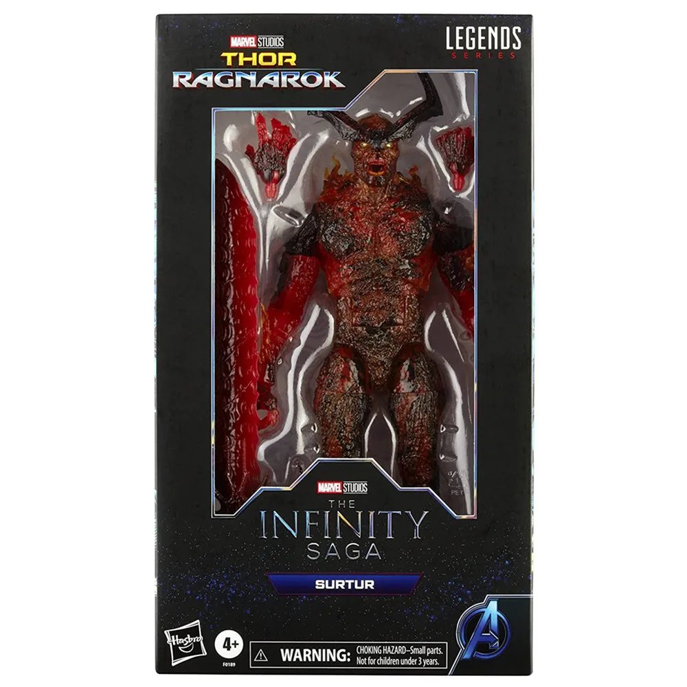 

Marvel Hasbro Legends Series Surtur 13" Action Figure Toy Infinity Saga Character Premium Design Figure and 3 Accessories