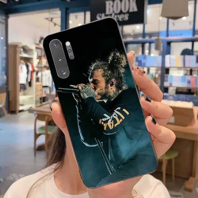 Чехол для телефона Post Malone Beerbongs Samsung Galaxy Note20 ultra 7 8 9 10 Plus lite J7 J8 2018 Prime | Мобильные