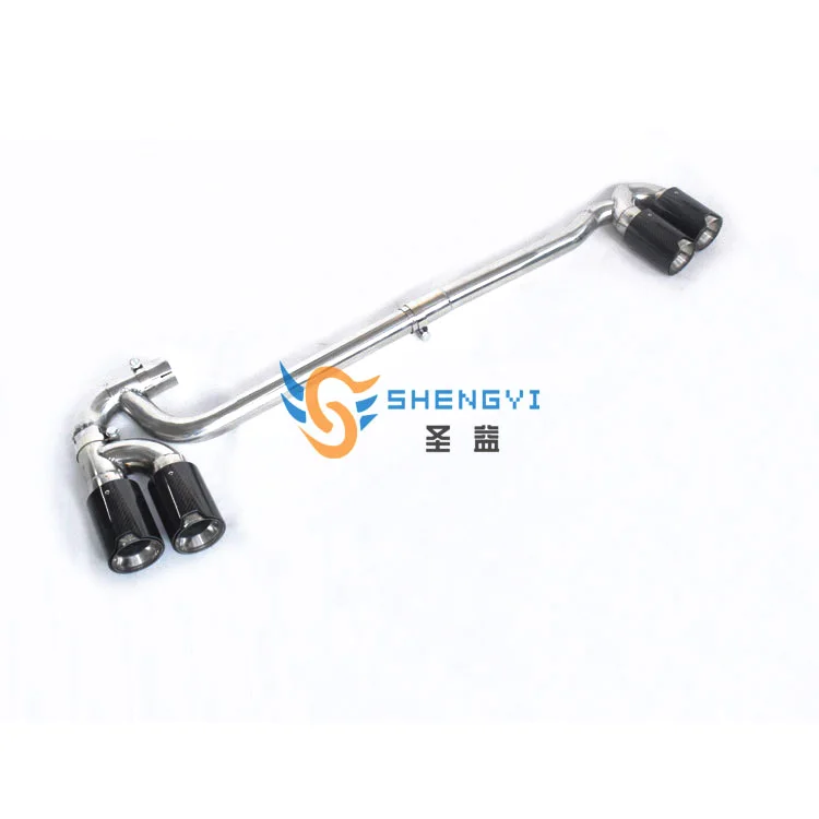 Хорошее качество двусторонняя двойная выхлопная труба из нержавеющей стали с