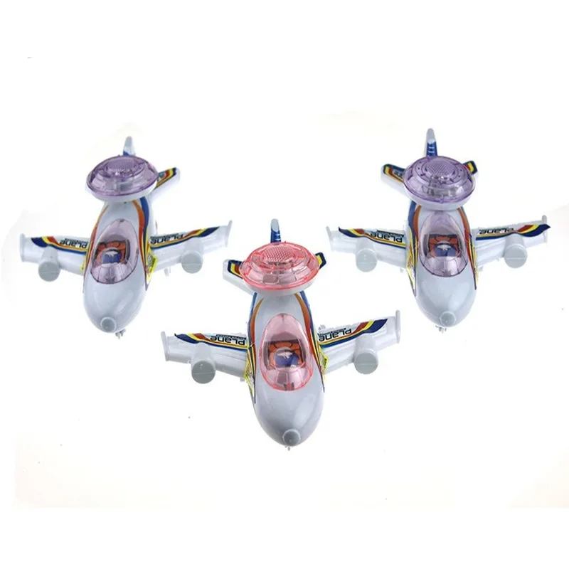 1 шт. классический забавный веревочный самолет для развлечения детей заводные